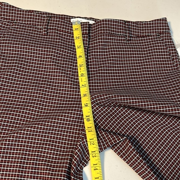 Cleo Plaid Slim Ankle Trouser Pant NWT - Picture 11 of 14